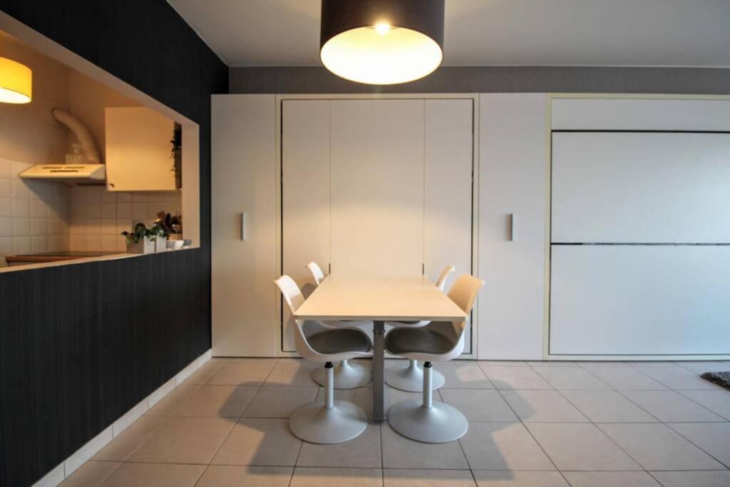 Knappe Studio Met Subliem Zeezicht! Ostende Exterior foto